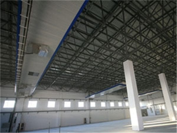 石狮仓储物流网架加工厂家案例