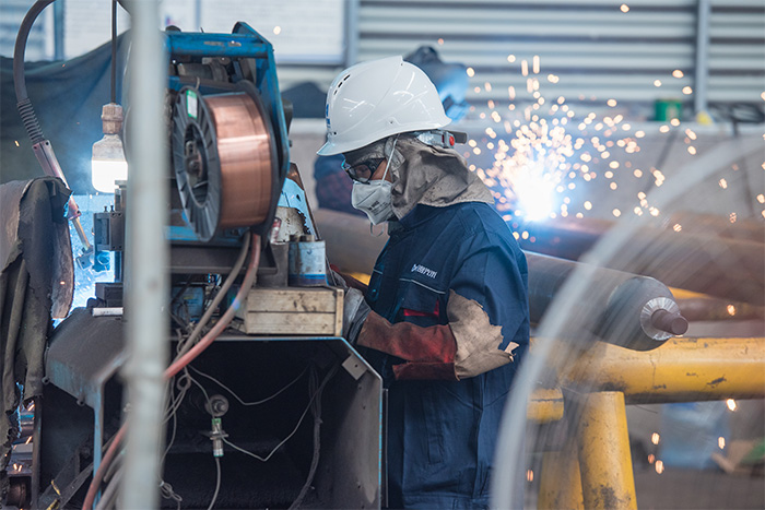 石狮网架焊接车间